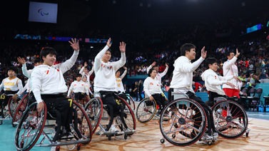 巴黎残奥会轮椅篮球淘汰赛