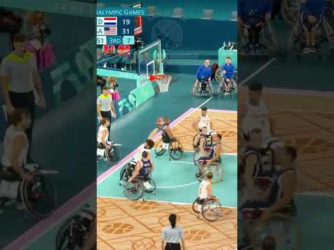 巴黎残奥会轮椅篮球淘汰赛