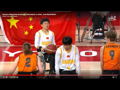 巴黎残奥会轮椅篮球选手