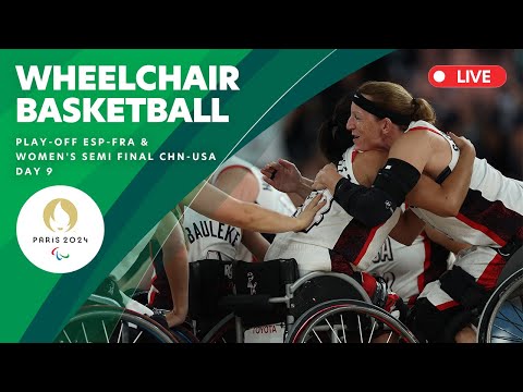 巴黎残奥会轮椅篮球选手