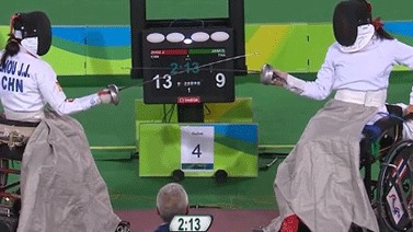 巴黎残奥会轮椅篮球选手