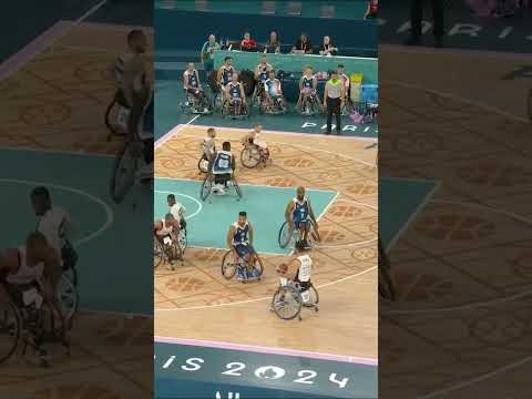 巴黎残奥会轮椅篮球淘汰赛
