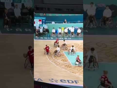 巴黎残奥会轮椅篮球淘汰赛